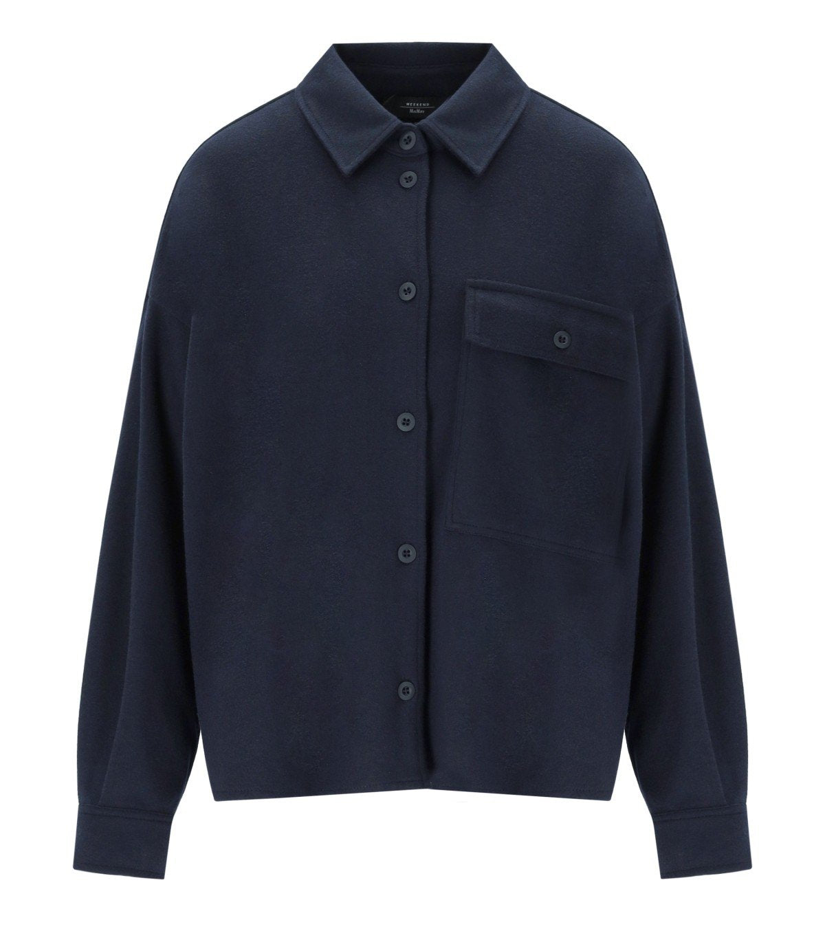 CHAQUETA CAMISERA NANCY AZUL MAX MARA WEEKEND