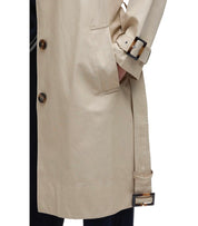 BARBOUR MAIA LIGHT SAND TRENCHCOAT