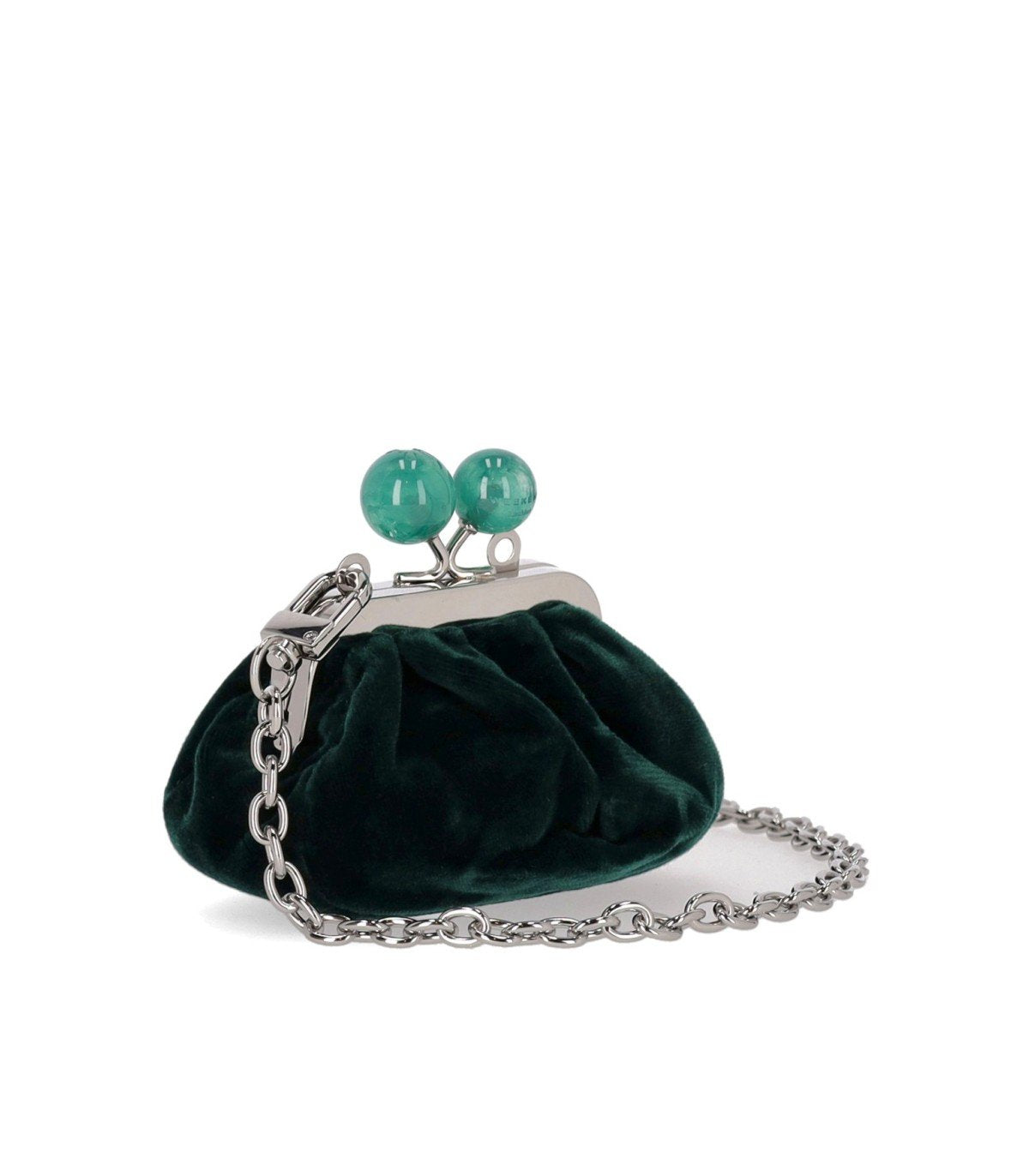 CLUTCH PASTICCINO MINI NOCINO VERT MAX MARA WEEKEND