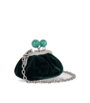 CLUTCH PASTICCINO MINI NOCINO VERT MAX MARA WEEKEND