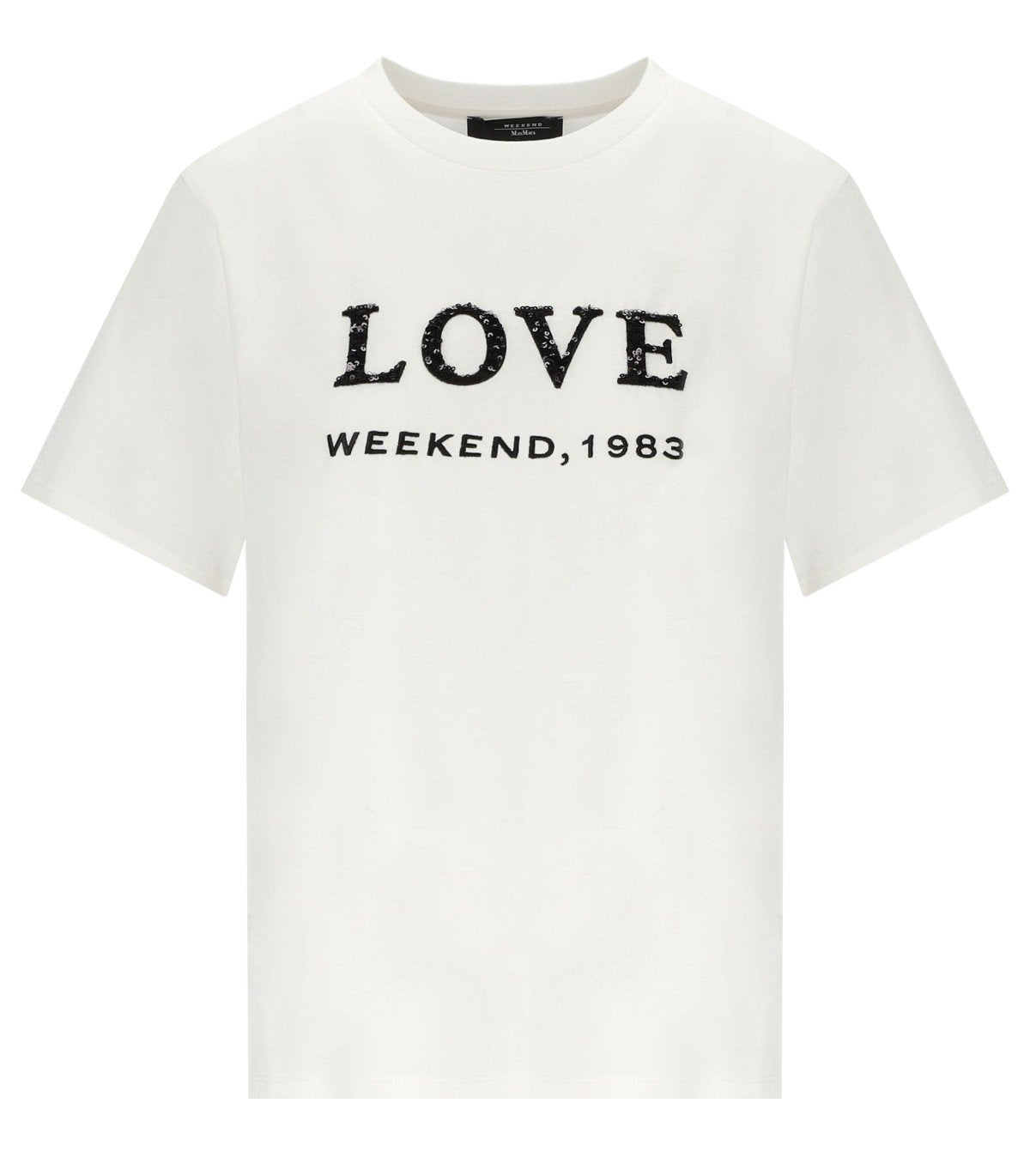 T-SHIRT AGILE BLANC MAX MARA WEEKEND