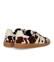 SNEAKER CLOUD VACHE NOIRE BLANCHE BACK70