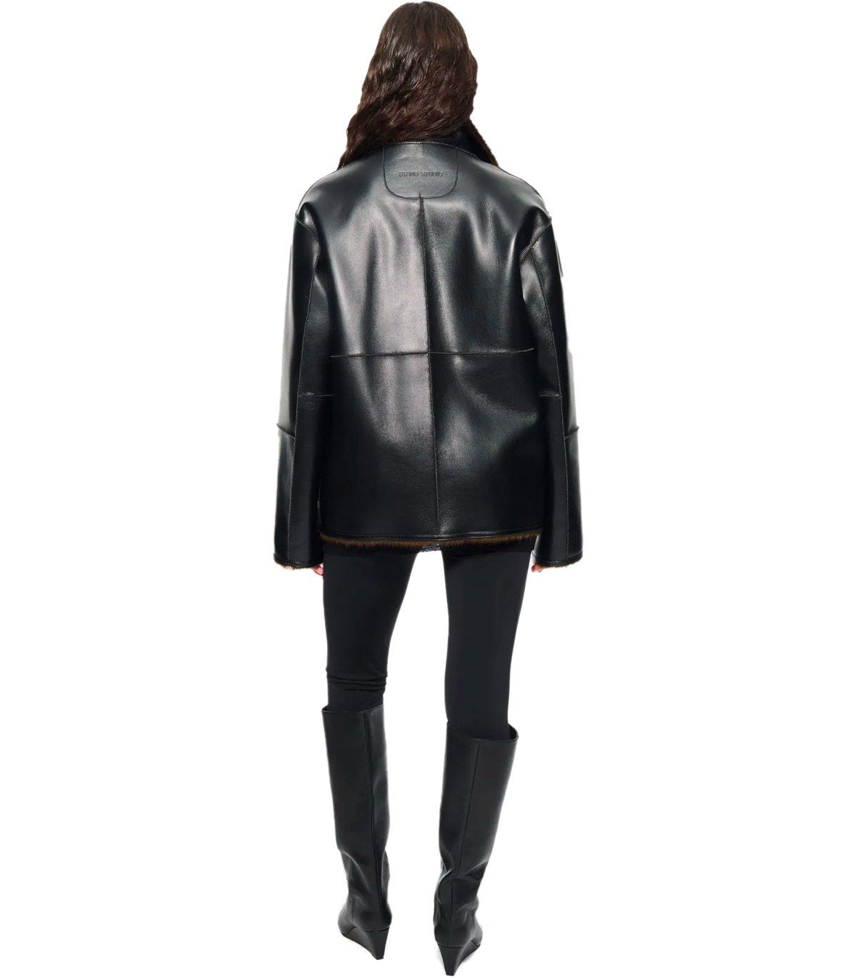 VESTE RÉVERSIBLE BRELLA NOIRE STAND STUDIO