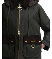 GIACCA CARVILLE WAX VERDE BARBOUR