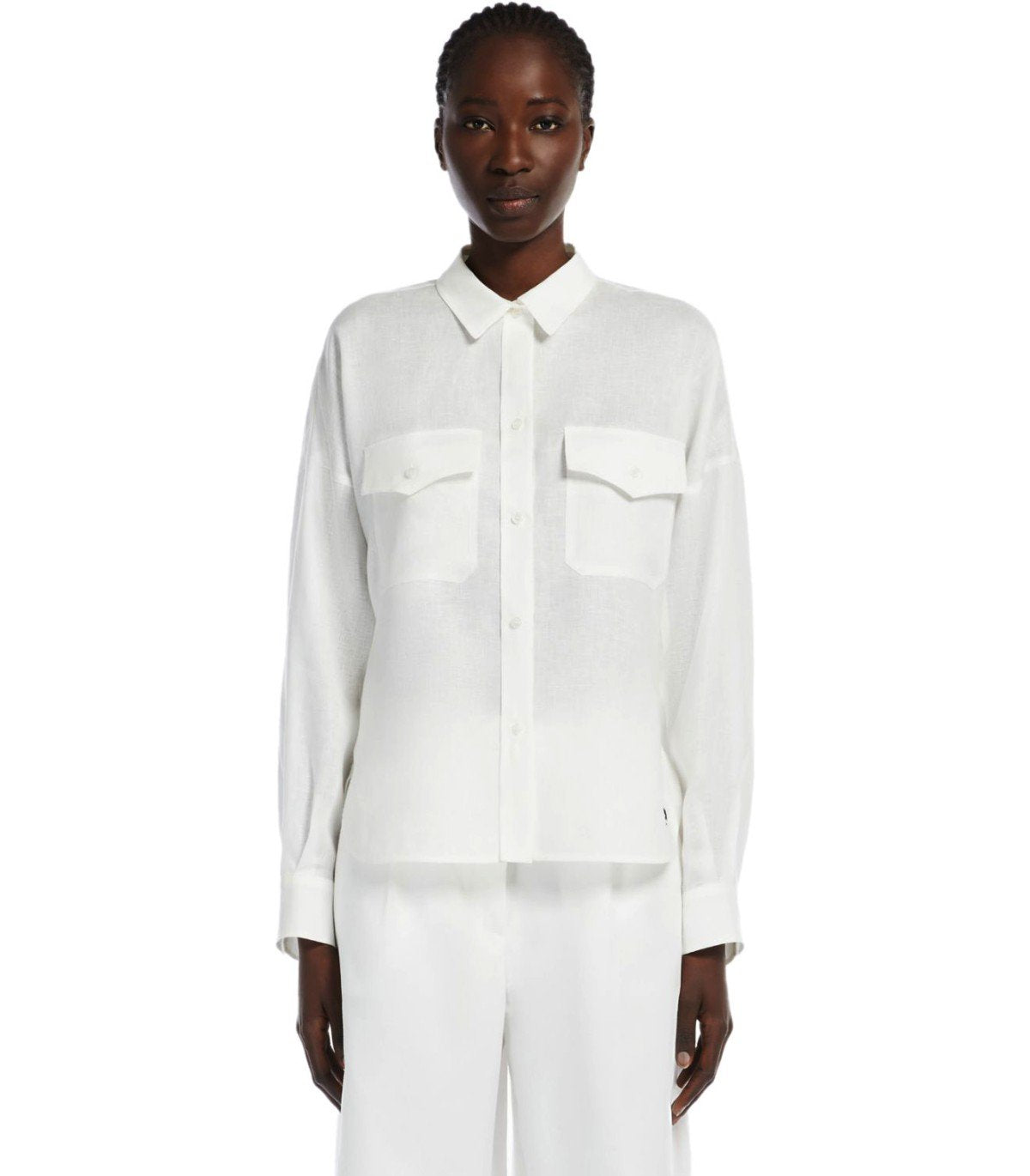 MAX MARA WEEKEND SPOLETO WHITE SHIRT