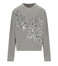 ESSENTIEL ANTWERP KRUIMEL GREY SWEATSHIRT - S