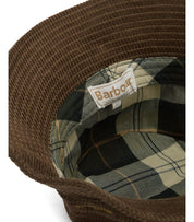 CAPPELLO EBBERSTON CORD BUCKET MARRONE BARBOUR
