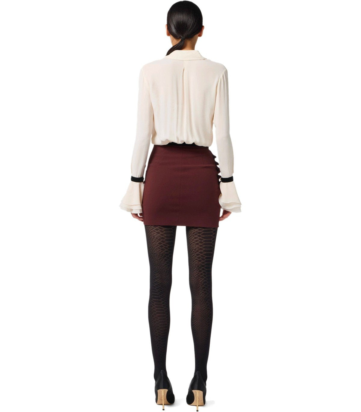 CAMISA CROP MILK ELISABETTA FRANCHI
