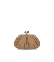 MAX MARA WEEKEND PASTICCINO VALOIS SMALL SAND CLUTCH