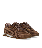 ASH KASAR SUEDE BRAUNER SNEAKER
