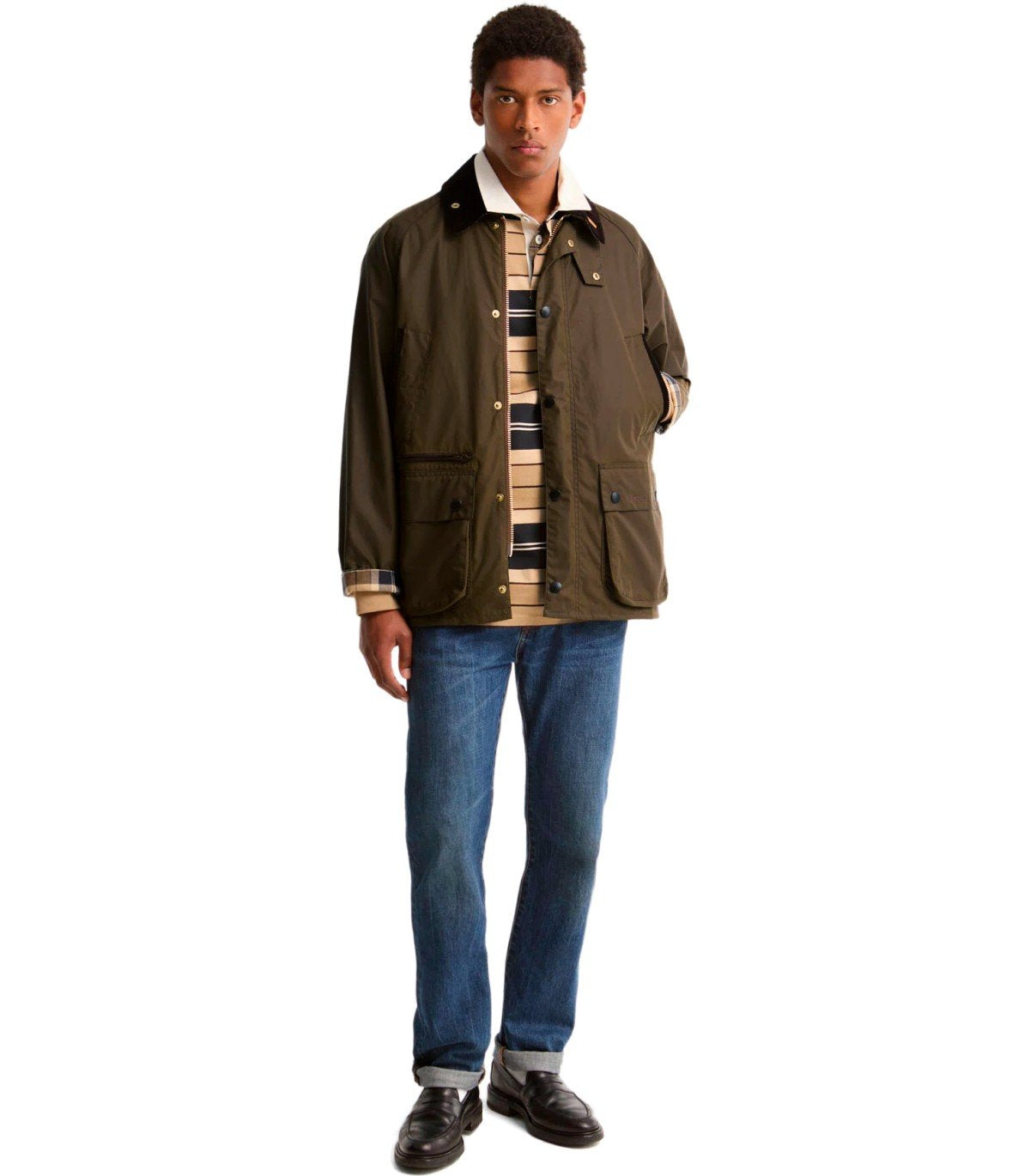 BARBOUR ICONS BEDALE WAX BROWN JACKET