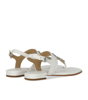MICHAEL KORS MARCIA WHITE THONG SANDAL