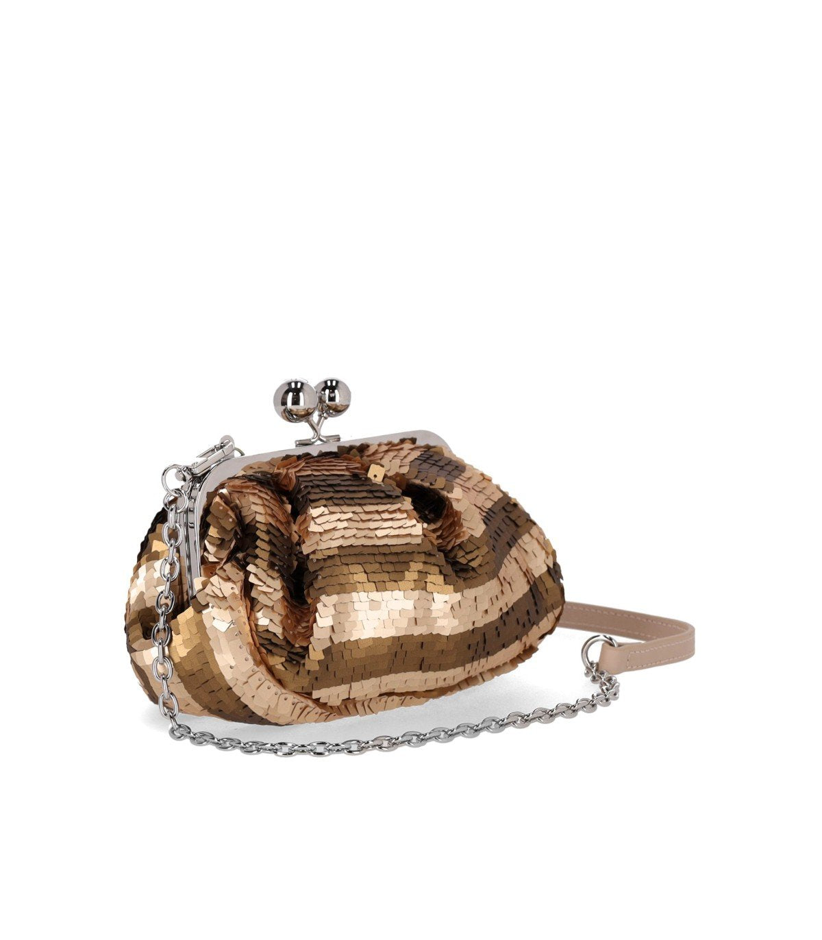 CLUTCH PASTICCINO BARCA SMALL ORO MAX MARA WEEKEND