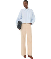 MAX MARA WEEKEND EDEN HELLBLAUES GESTREIFTES HEMD