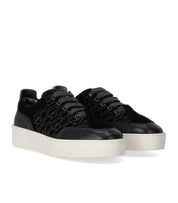 SNEAKER MONOGRAM NERA EMPORIO ARMANI