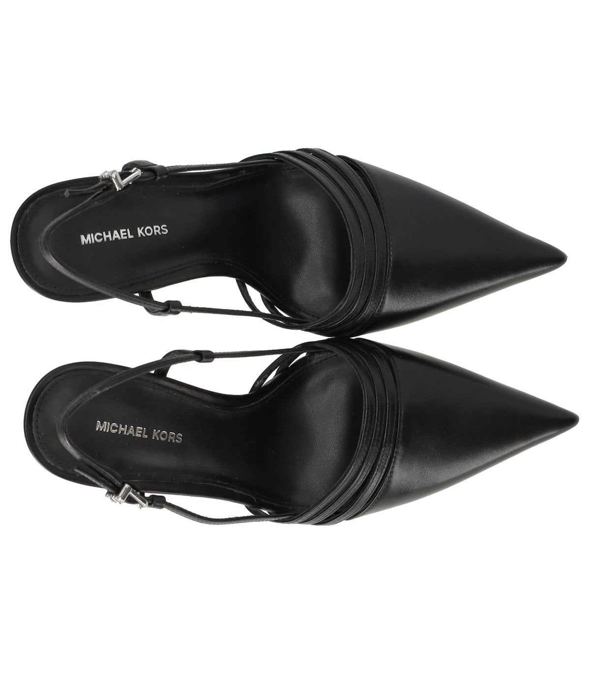 MICHAEL KORS HAISLEY BLACK SLINGBACK PUMP