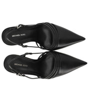 MICHAEL KORS HAISLEY BLACK SLINGBACK PUMP