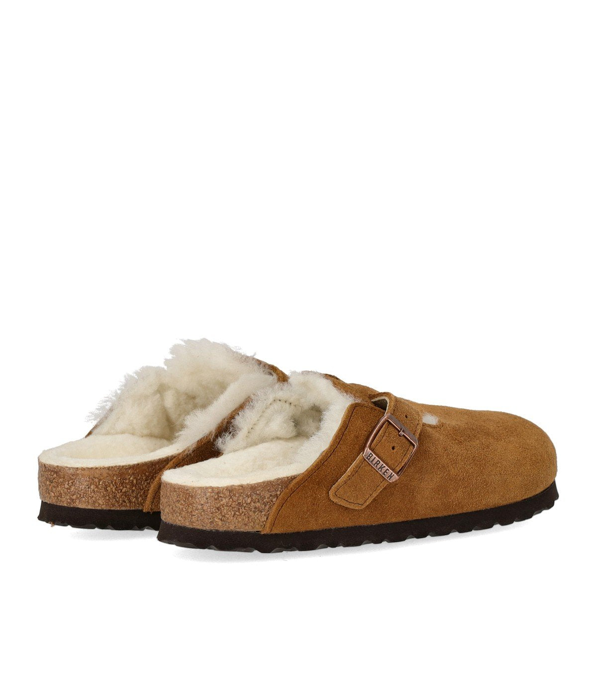 BIRKENSTOCK BOSTON SHEARLING MINK CLOG