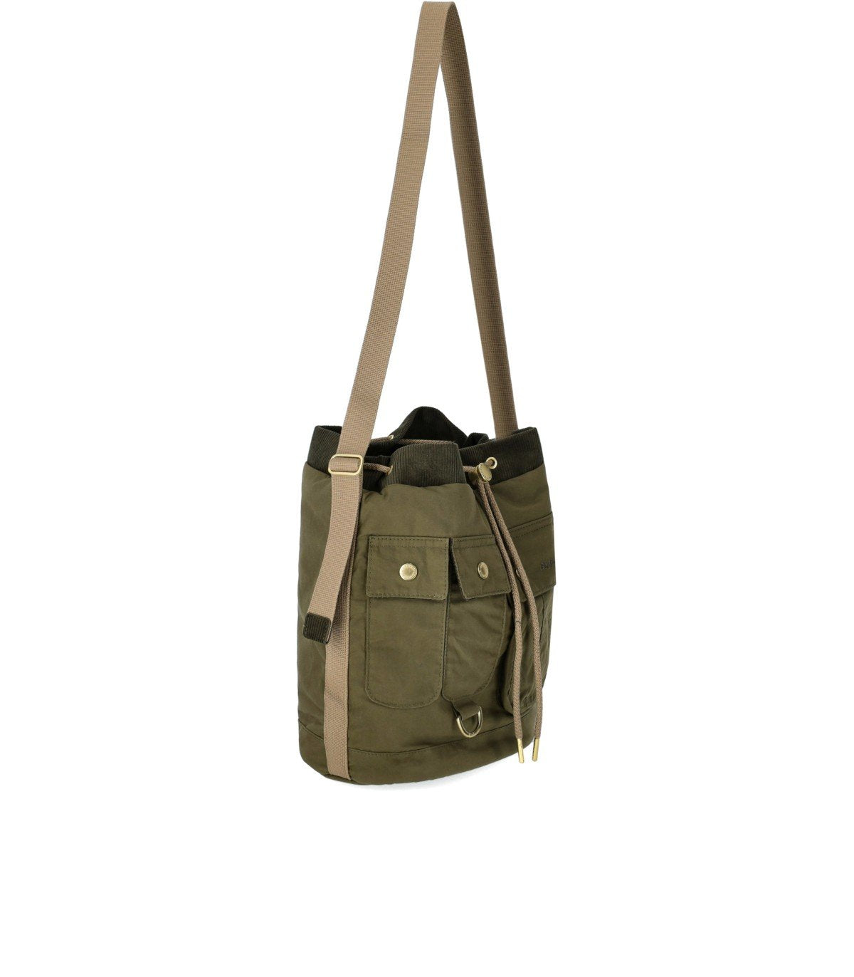 BARBOUR MIA DUSKY GREEN BUCKET BAG