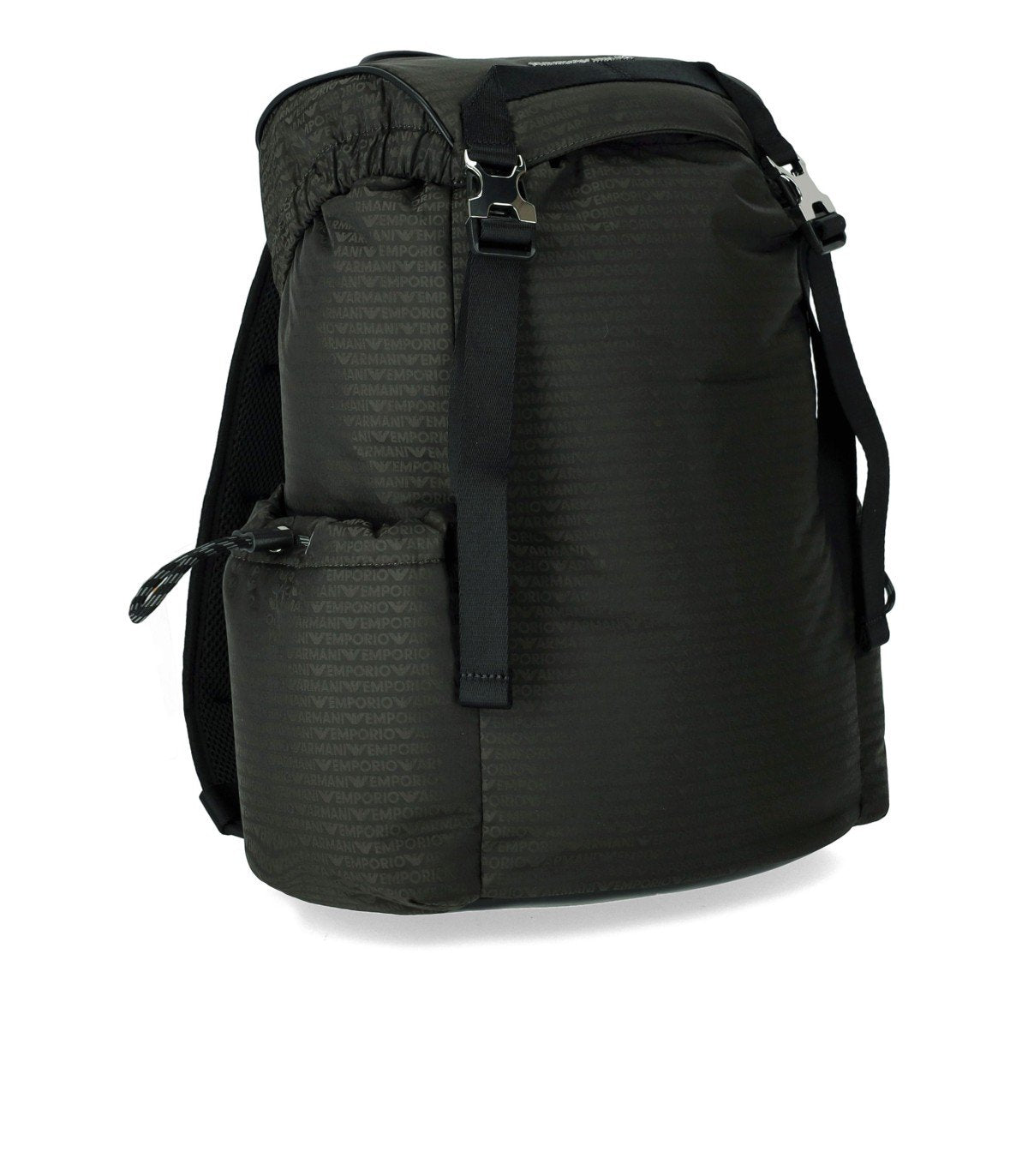 EMPORIO ARMANI MONOGRAM MILITÄRGRÜNER RUCKSACK