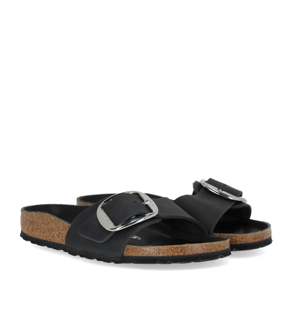 BIRKENSTOCK MADRID BIG BUCKLE BLACK SANDAL