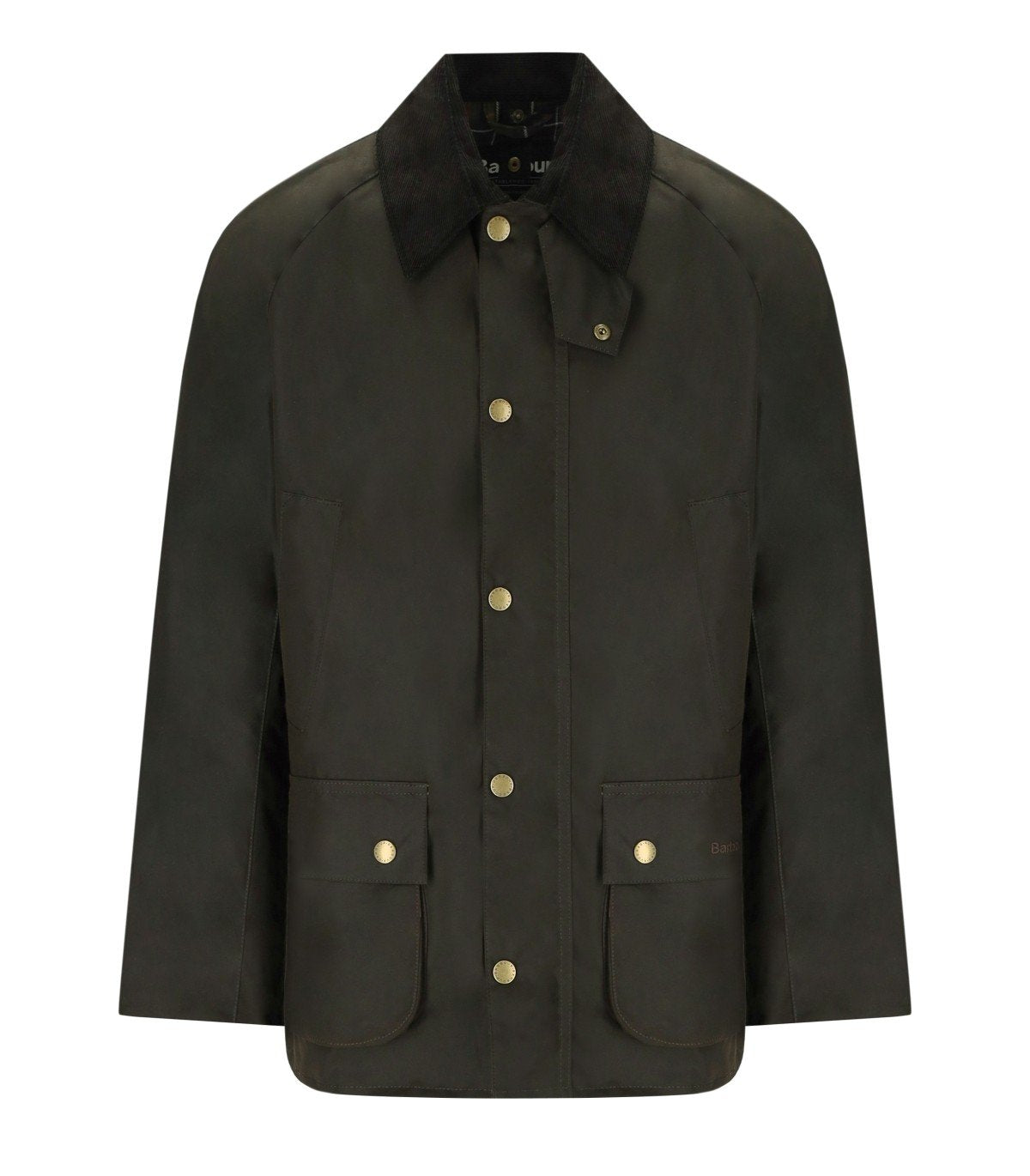 BARBOUR ASHBY WAX OLIVGRÜNE JACKE