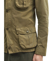 BARBOUR CORBRIDGE CASUAL BLEACHED OLIVE JACKET