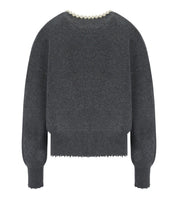 ESSENTIEL ANTWERP IDEA GRAUER CARDIGAN