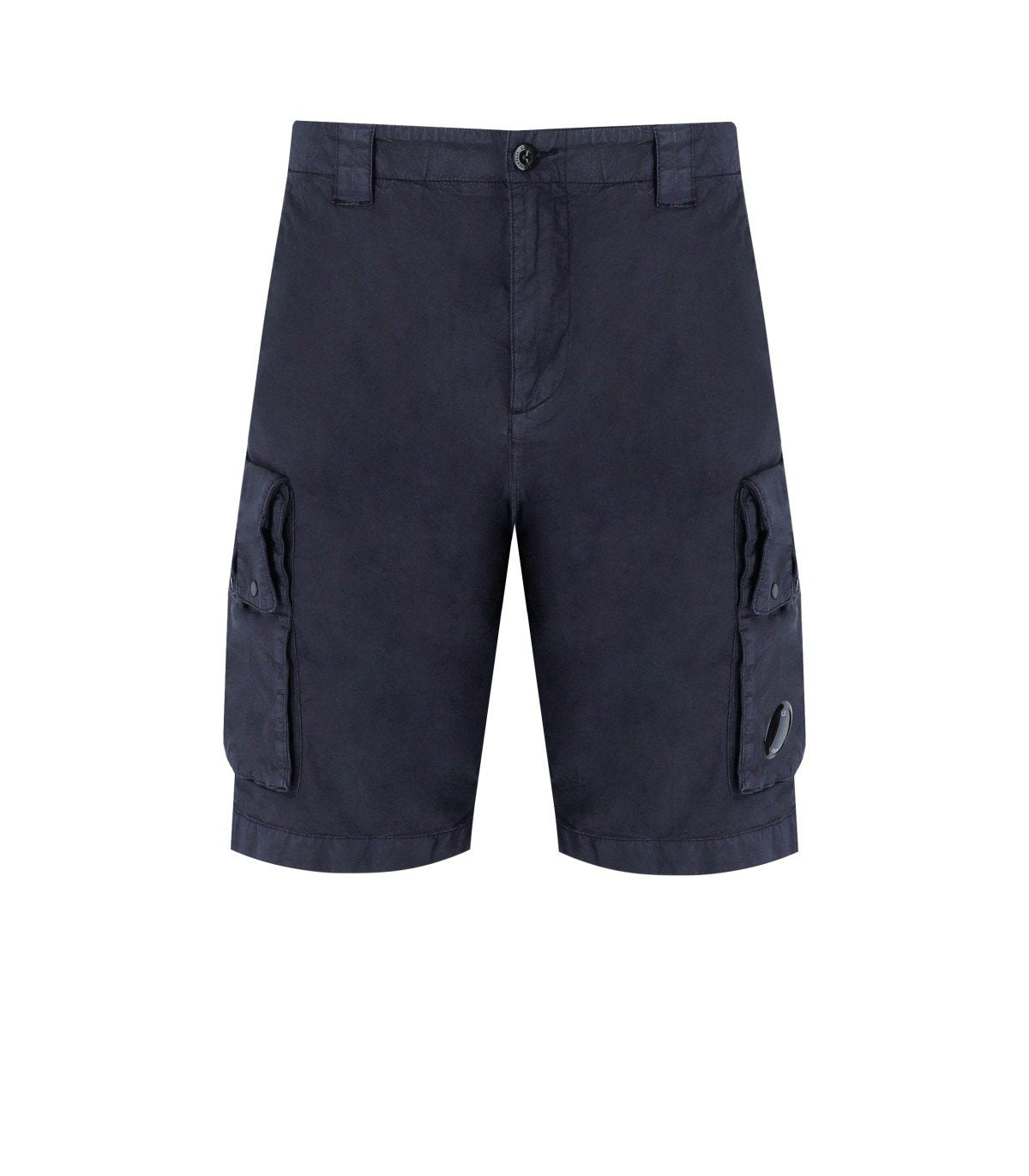 C.P. COMPANY BLUE CARGO BERMUDA SHORTS