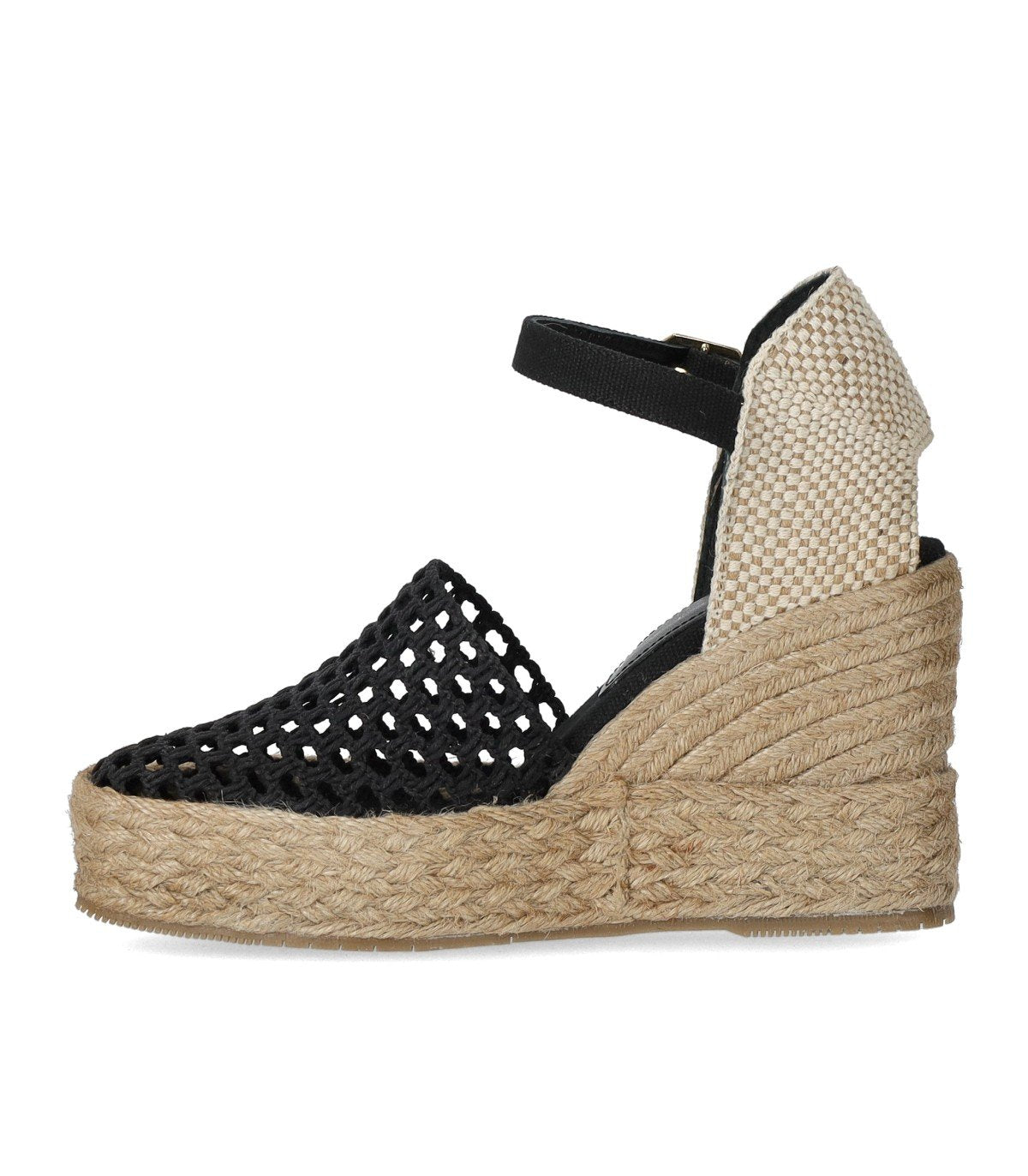ESPADRILLA CON ZEPPA CARINA NERA PALOMITAS
