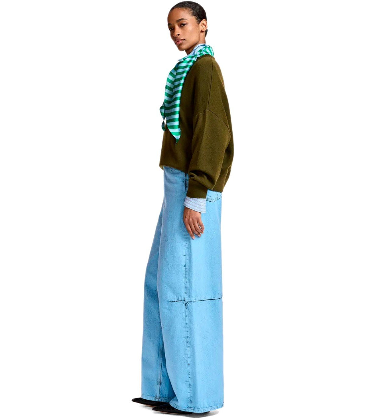 ESSENTIEL ANTWERP KURTIS KHAKI PULLOVER