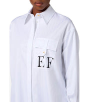 CAMISA OVERSIZE BLANCA ELISABETTA FRANCHI