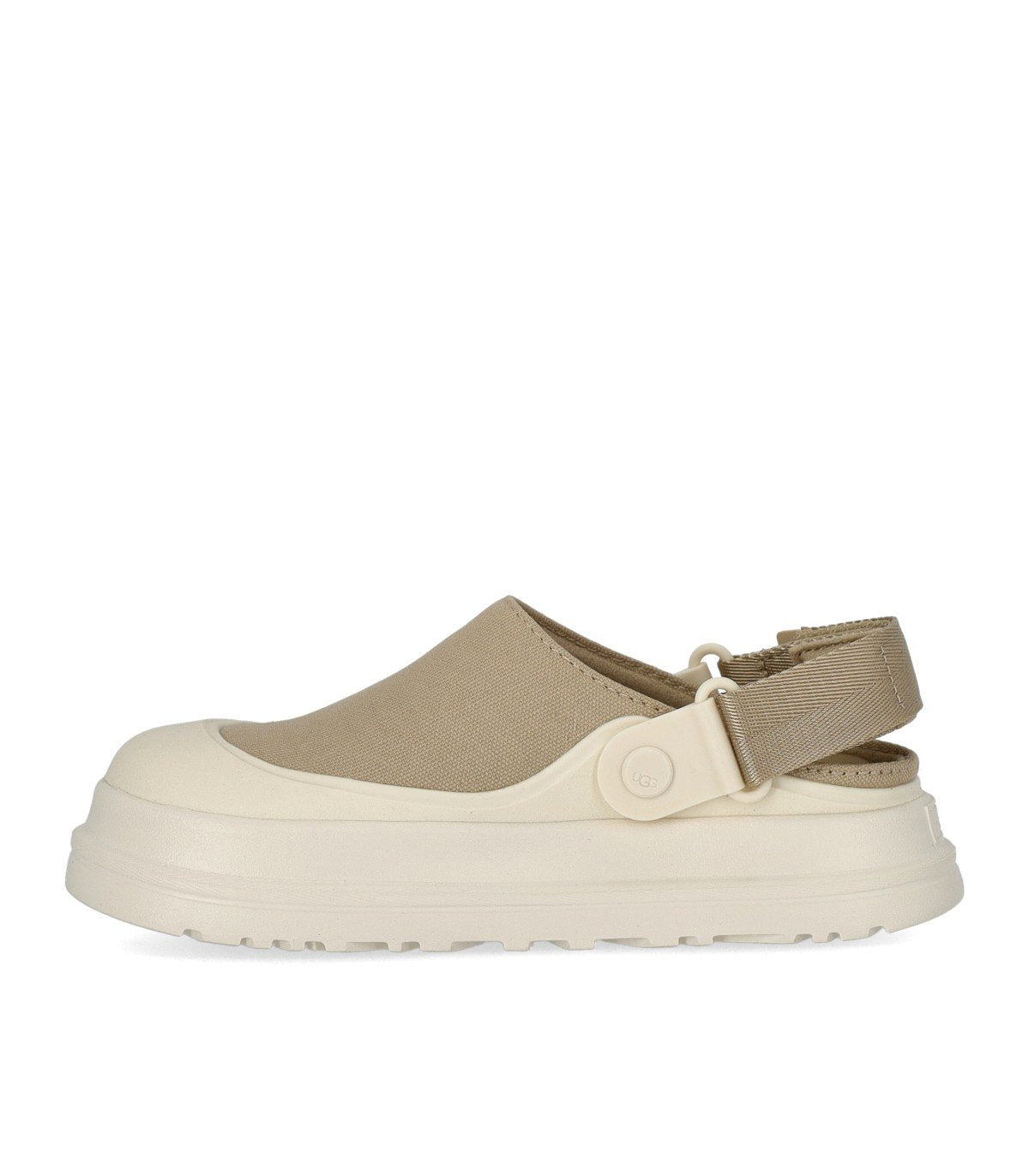 UGG GOLDENGLOW CANVAS MUSTARD SEED CLOG