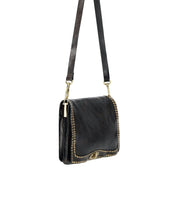 CAMPOMAGGI PAOLA ANTHRACITE GREY CROSSBODY BAG