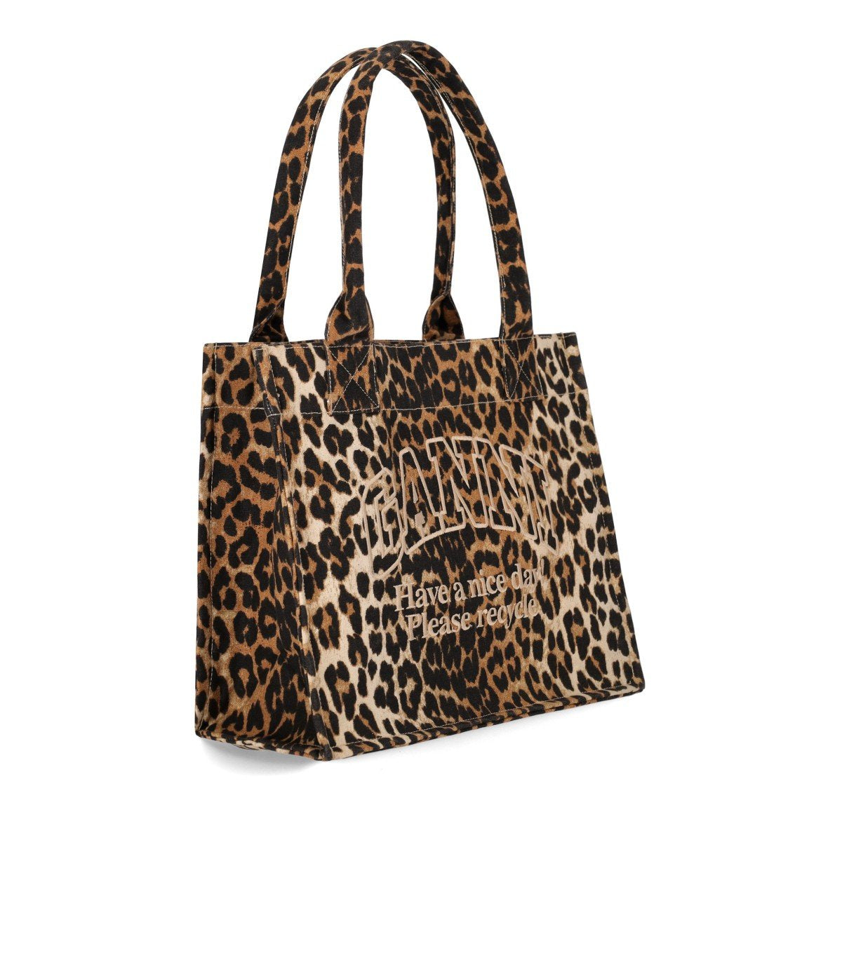 SAC CABAS LARGE ANIMALIER GANNI