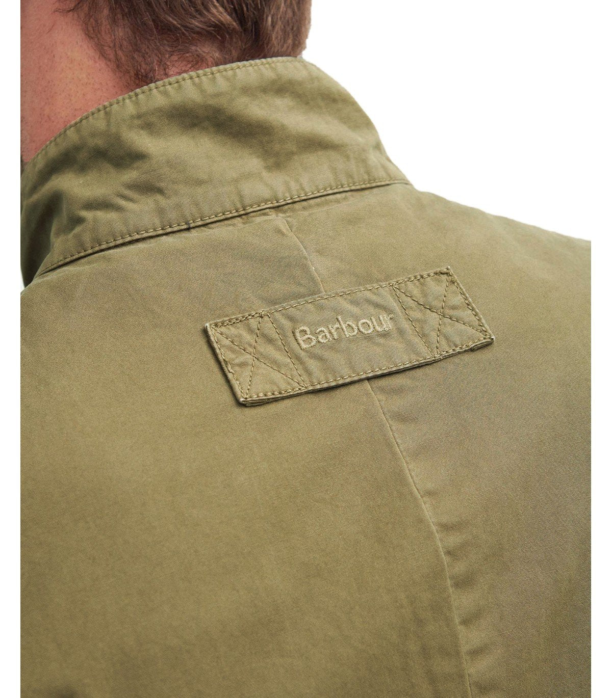 BARBOUR CORBRIDGE CASUAL BLEACHED OLIVE JACKET
