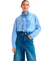 CAMICIA IPOJUCA AZZURRA ESSENTIEL ANTWERP