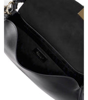 GANNI KAT BLACK BAGUETTE BAG