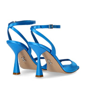 SERGIO LEVANTESI TANIA LIGHT BLUE HEELED SANDAL