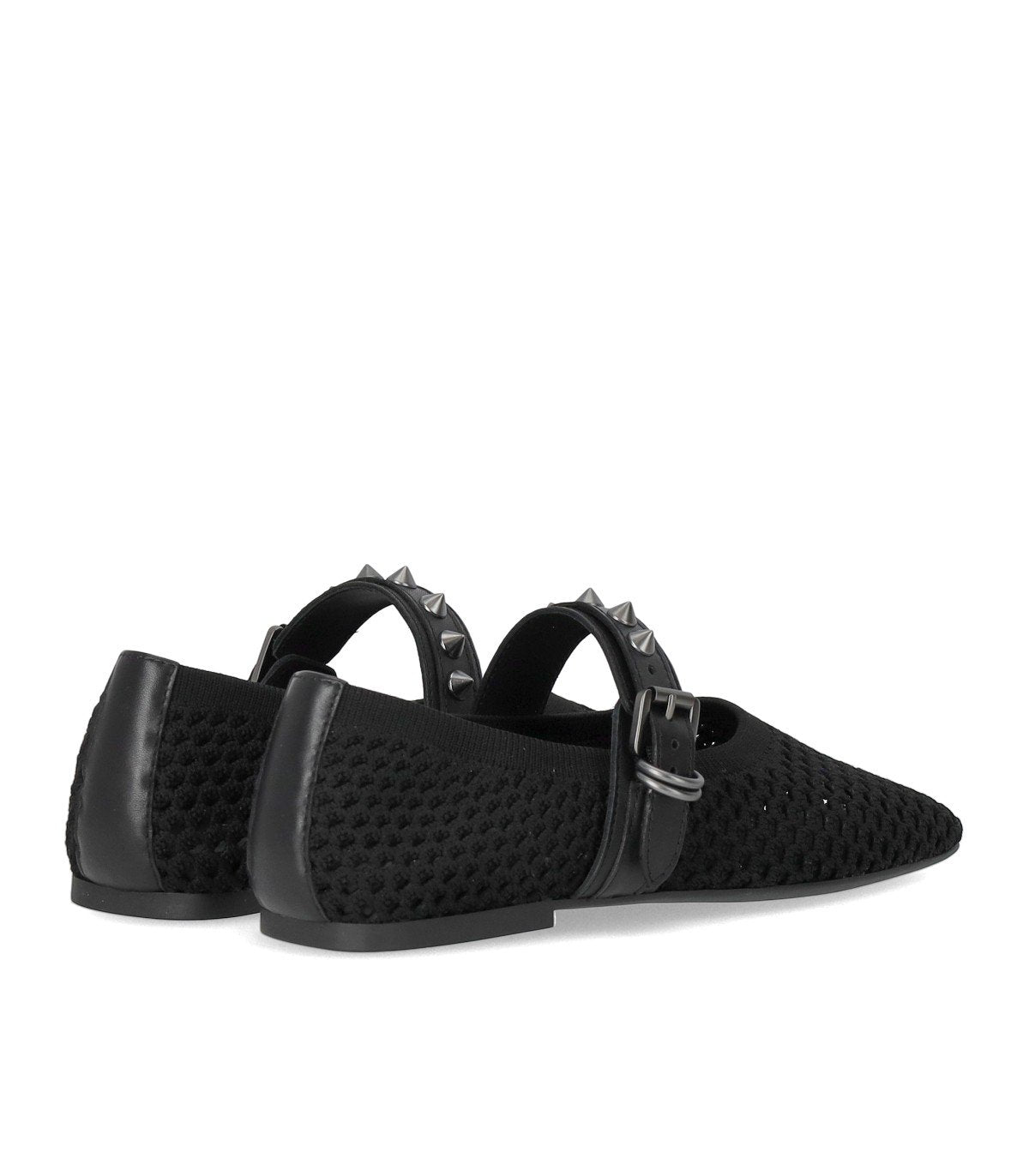 ASH BIJOUX BLACK BALLET FLAT