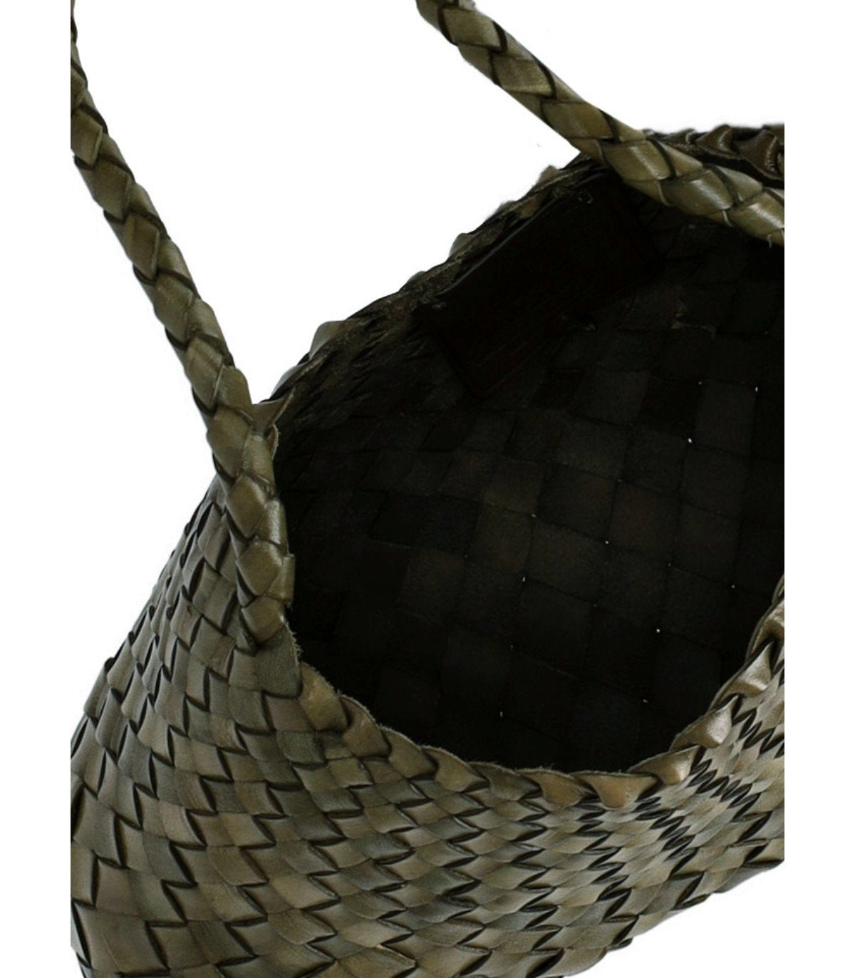 DRAGON DIFFUSION ROSANNA MINI KHAKI SHOULDER BAG