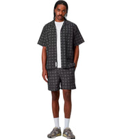 CARHARTT WIP SLATER BLACK SWIM TRUNKS
