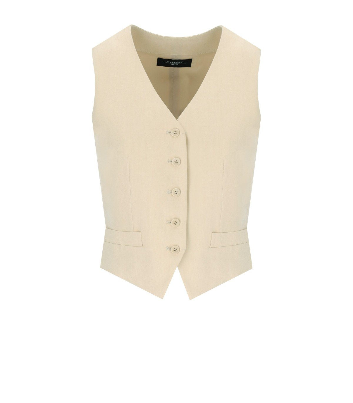 MAX MARA WEEKEND PACE IVORY VEST