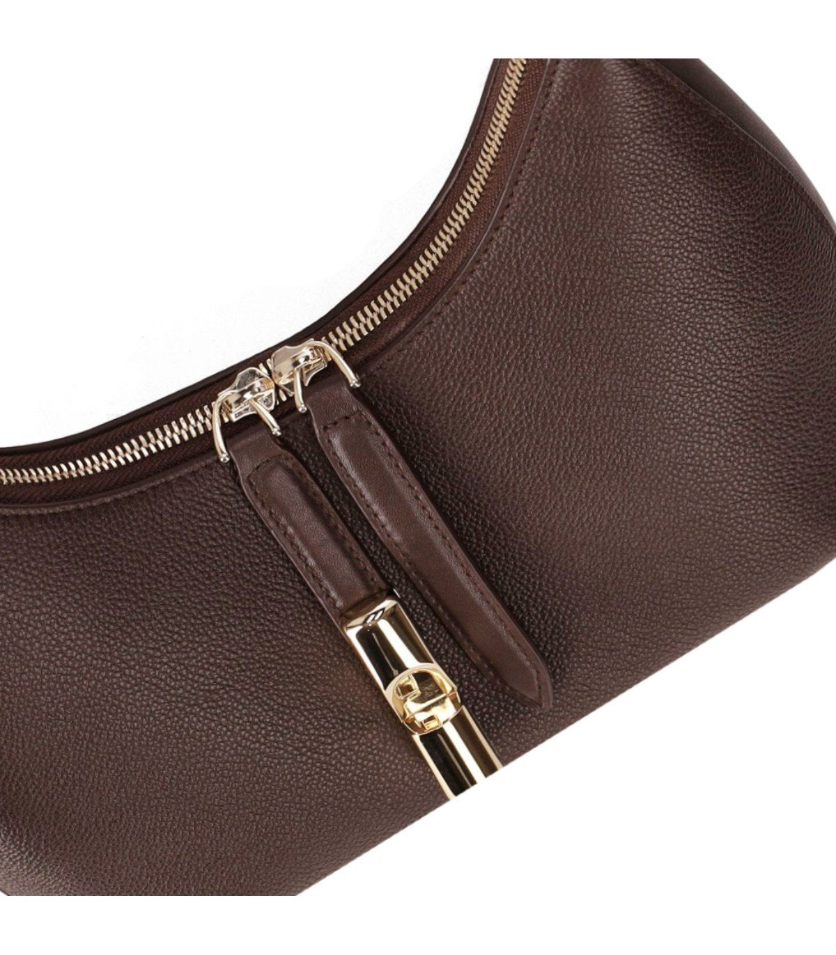 FURLA GOCCIA S CIOCCOLATO CROSSBODY BAG
