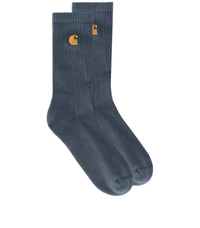 CARHARTT WIP CHASE COZY BLUE SOCKS
