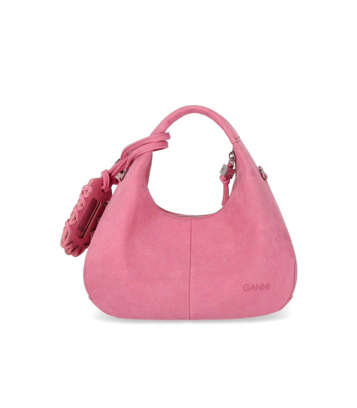 GANNI MINI HOBO PINK HANDBAG