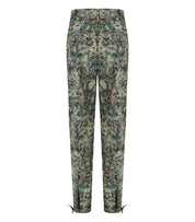 GANNI JADEITE TWILL PANTS
