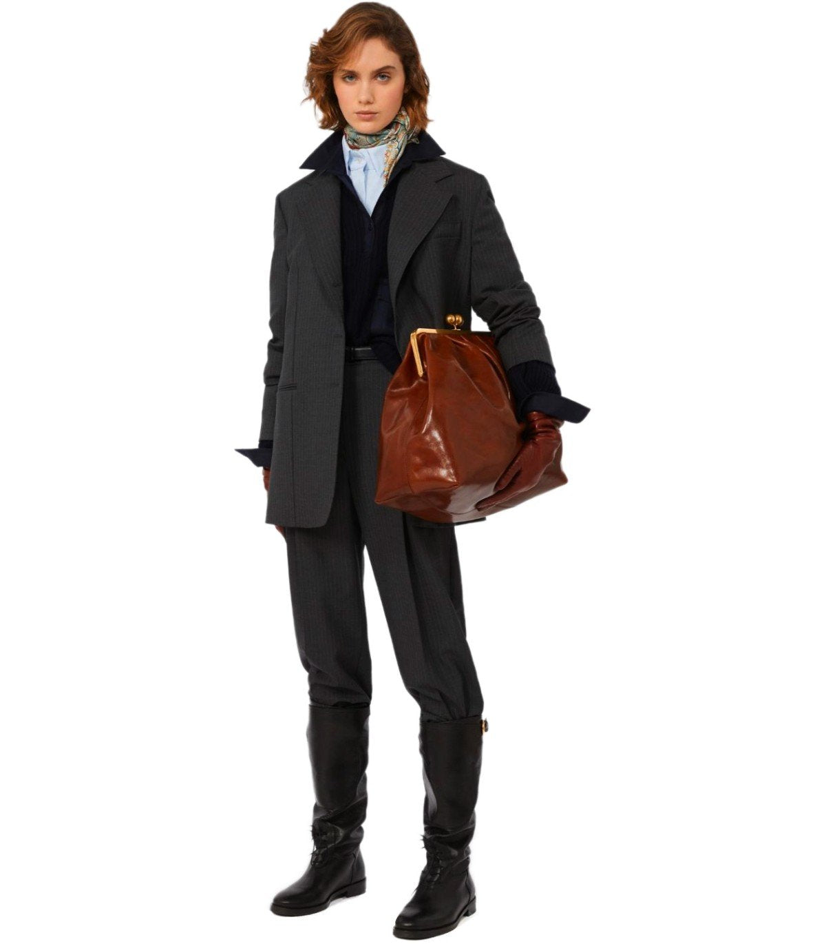 MAX MARA WEEKEND ACANTO LICHTBLAUWE OVERHEMD