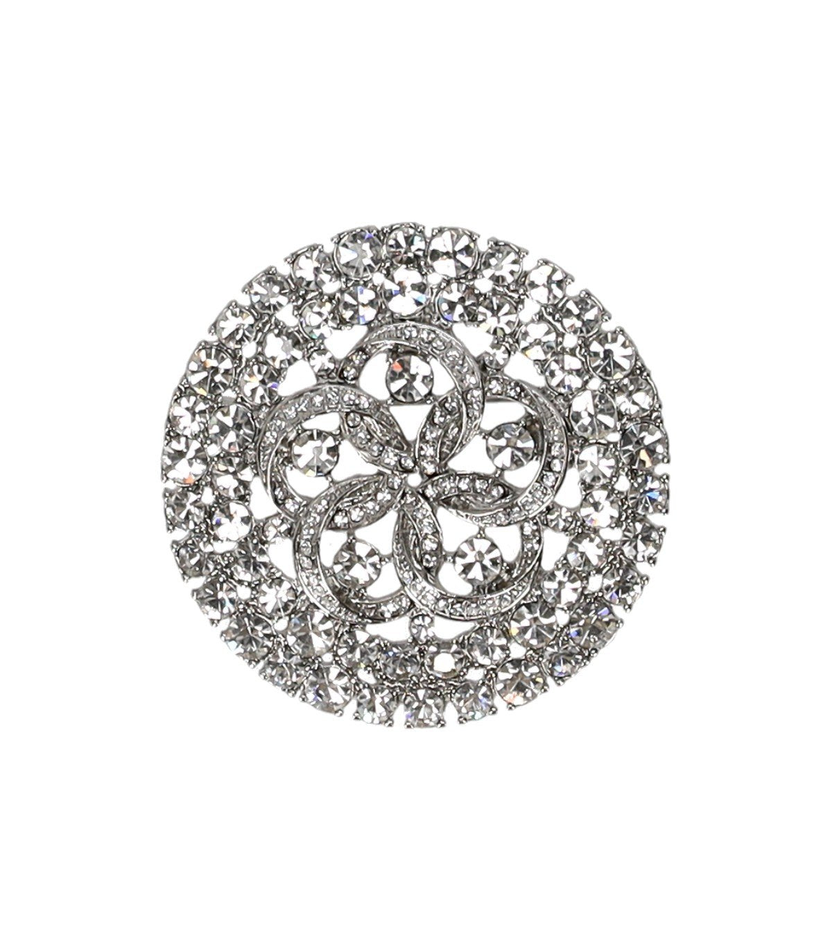MAX MARA WEEKEND CIVADA SILBERNE BROSCHE