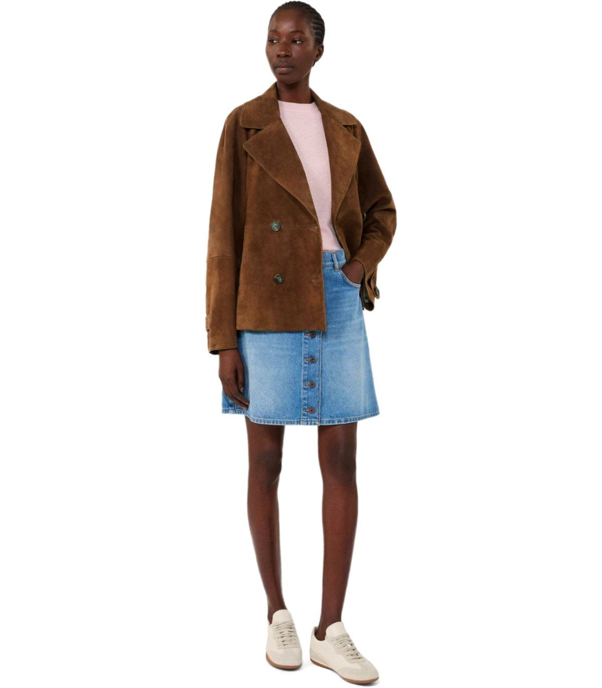 MAX MARA WEEKEND SOSPIRO BRAUNE JACKE